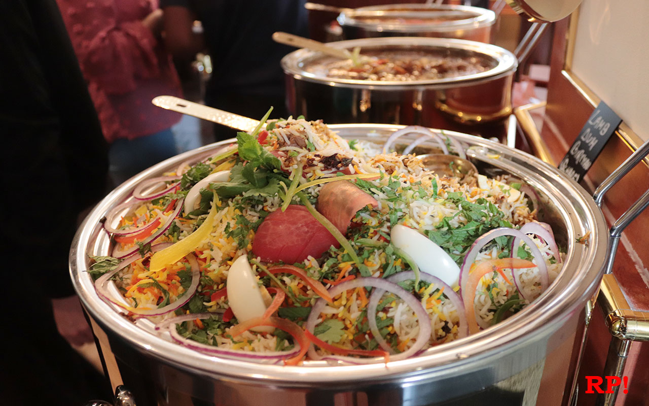Indian lunch buffet in Stuttgart
